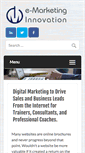 Mobile Screenshot of emarketinginnovation.com